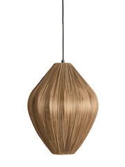 Light & Living Bronze Brown Ø36x44 cm Verita Hanging Lamp - Image 1 of 4