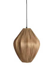 Light & Living Bronze Brown Ø31x38 cm Verita Hanging Lamp - Image 1 of 4