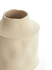 Light & Living Matt Cream Ø25x38 cm Corsico Ceramics Vase Deco - Image 2 of 3