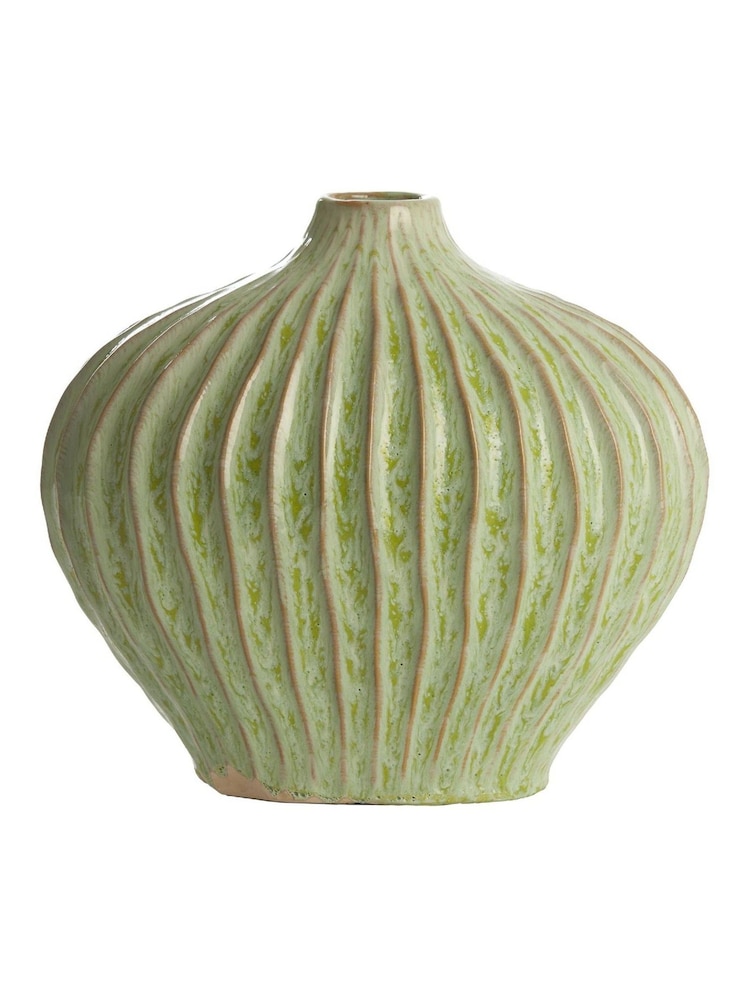 Light & Living Mint Green 30x16x25 cm Lorito Ceramics Vase Deco - Image 1 of 3 Light & Living Mint Green 30x16x25 cm Lorito Ceramics Vase Deco - Image 1 of 3