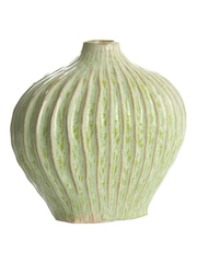 Light & Living Mint Green 30x16x25 cm Lorito Ceramics Vase Deco - Image 2 of 3