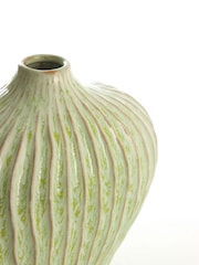 Light & Living Mint Green 30x16x25 cm Lorito Ceramics Vase Deco - Image 3 of 3
