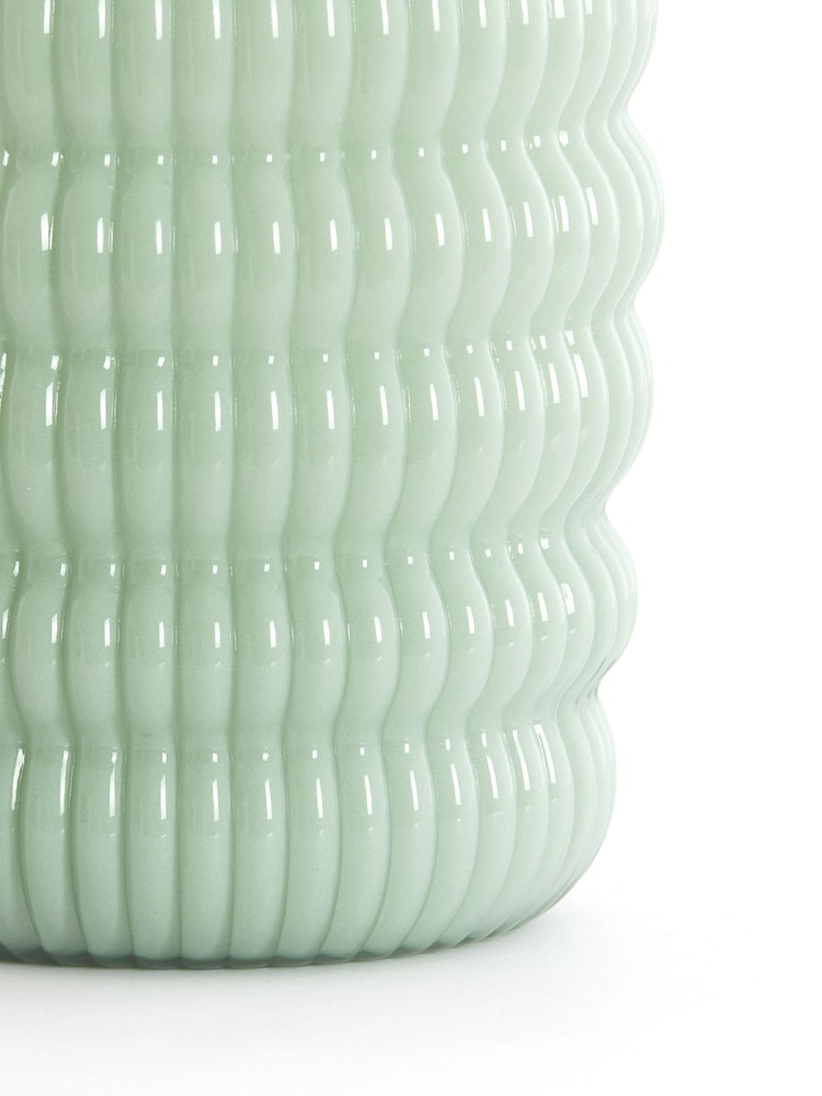 Light & Living Ø15,5x30 cm Lunette Glass Vase - Image 4 sur 4 Light & Living Ø15,5x30 cm Lunette Glass Vase - Image 4 sur 4