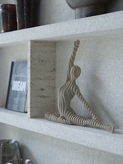 Light & Living Taupe 30x6x24 cm Zenne Ornaments - Image 1 of 4