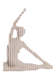 Light & Living Taupe 30x6x24 cm Zenne Ornaments - Image 4 of 4