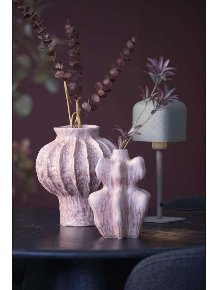 Light & Living Matt Dark Brown Table Lamp 13x13x36 cm ELENIE - Image 1 of 3 Light & Living Matt Dark Brown Table Lamp 13x13x36 cm ELENIE - Image 1 of 3