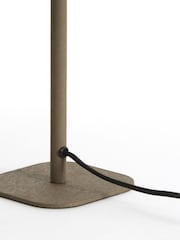 Light & Living Matt Dark Brown Table Lamp 13x13x36 cm ELENIE - Image 3 of 3