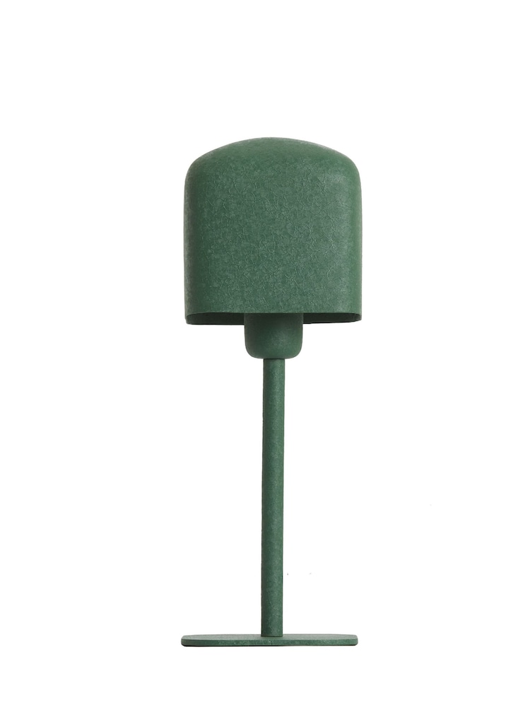 Light & Living Matt Dark Green Table Lamp 13x13x36 cm ELENIE - Image 2 of 3