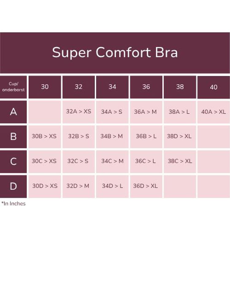 Rot - Hunkemoller Super Comfort Bra - Bild 8 von 8