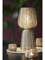 Light & Living Light Gold Table Lamp 18x42 cm ABOSO - Image 1 of 4