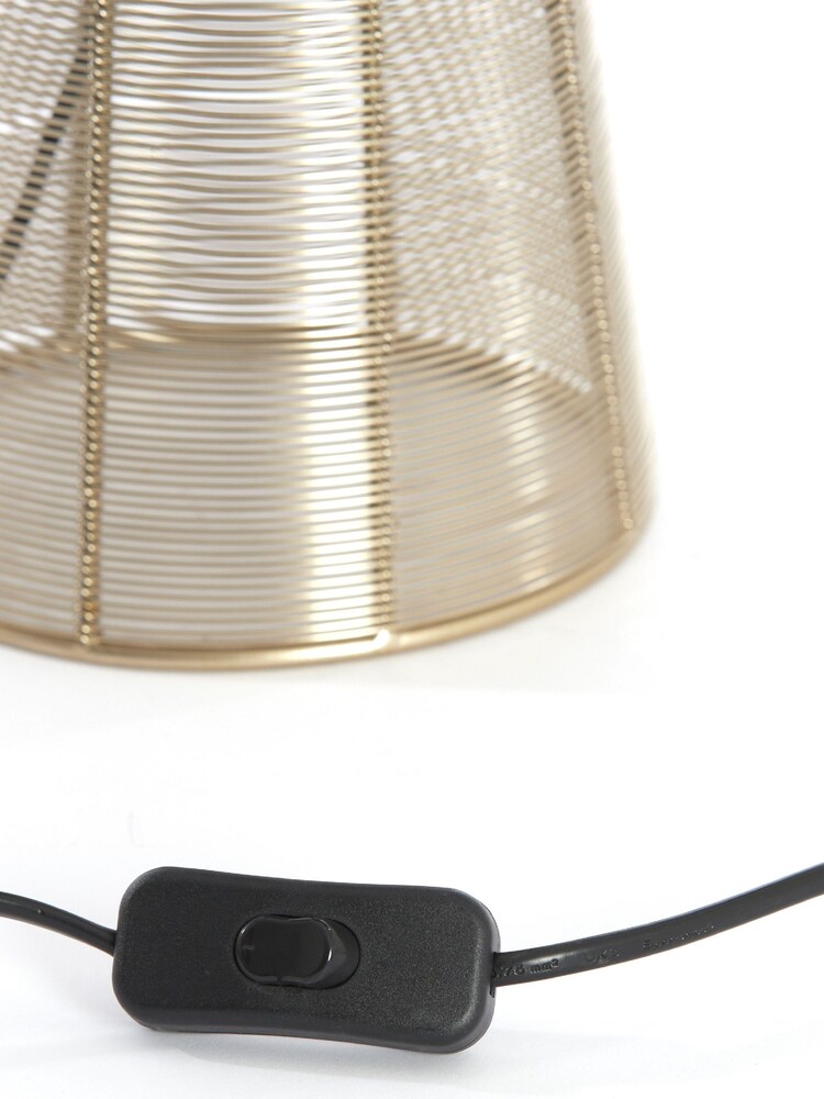 Light & Living Light Gold Table Lamp 18x42 cm ABOSO - Image 4 of 4