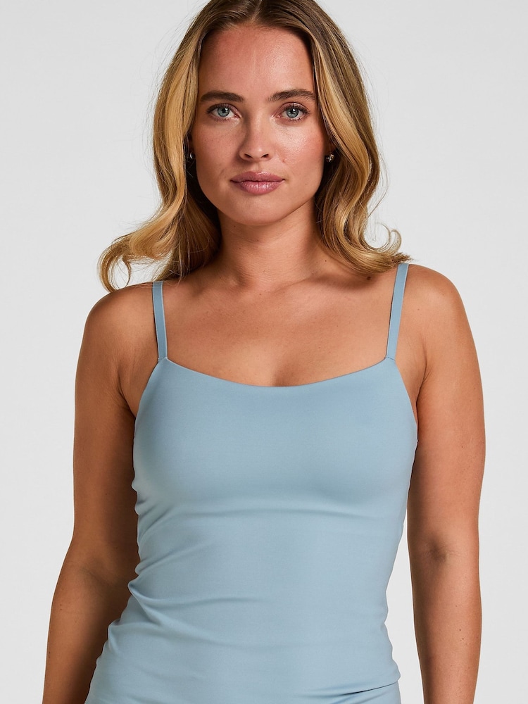 Hunkemoller Blue Super Comfort Top - Image 1 of 5 Hunkemoller Blue Super Comfort Top - Image 1 of 5