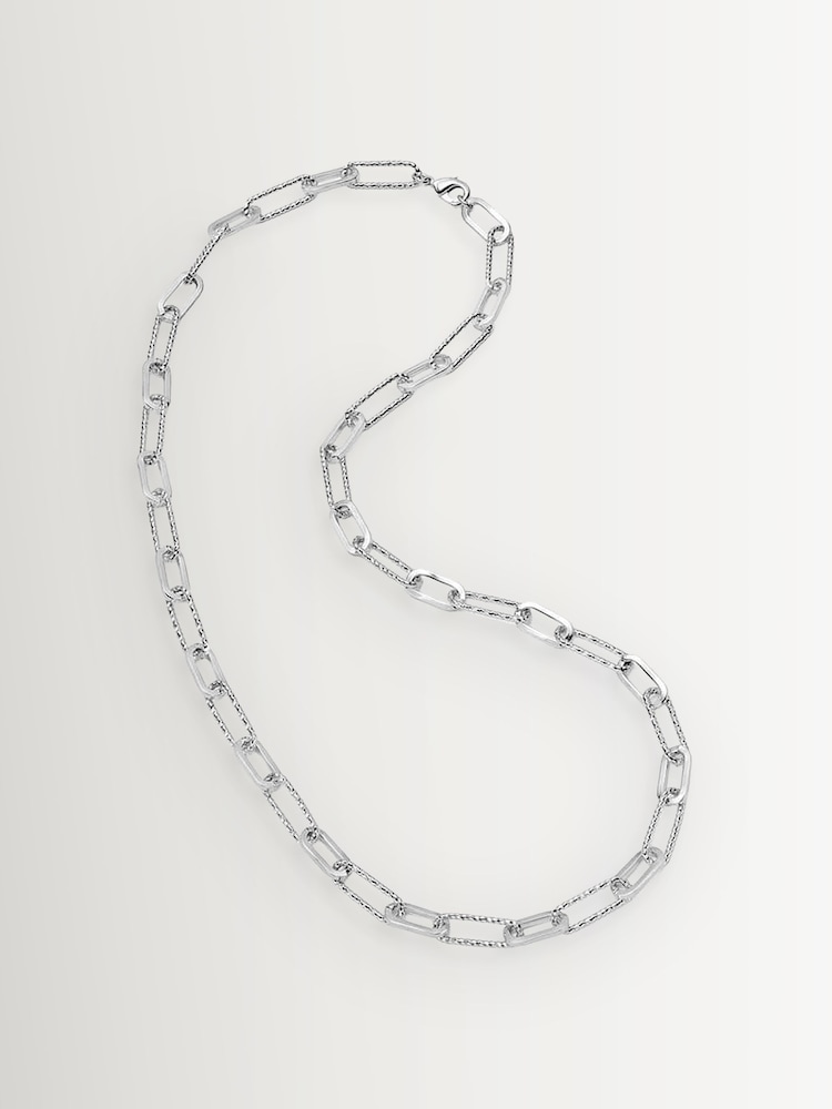 Silber - Daisy London Paperclip Necklace - Bild 1 von 5