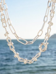Silber - Daisy London Paperclip Necklace - Bild 3 von 5