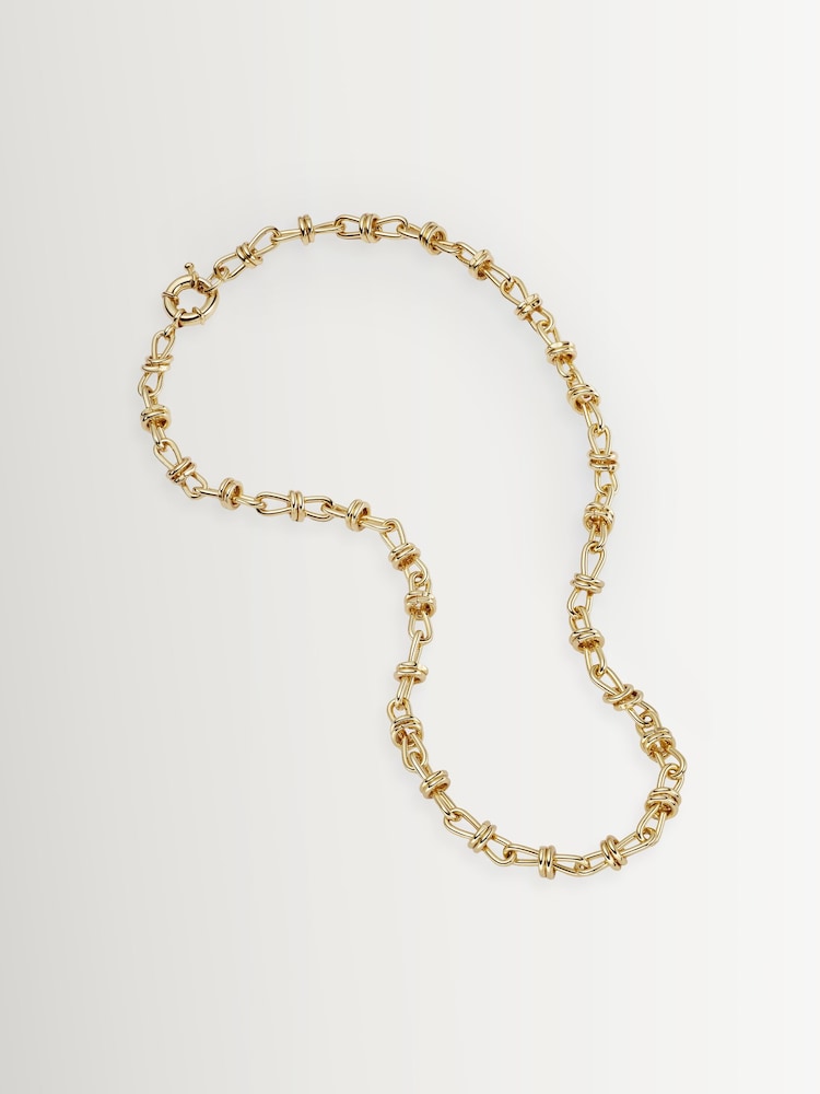 Daisy London Knot Chain Necklace - Image 1 of 4 Daisy London Knot Chain Necklace - Image 1 of 4