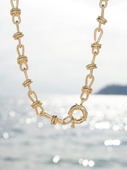 Daisy London Knot Chain Necklace - Image 3 of 4