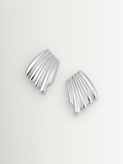 Daisy London Mini Wave Stud Earrings - Image 1 of 4