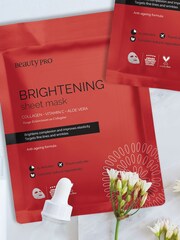 BeautyPro Brightening Collagen Sheet Mask - Image 1 of 3