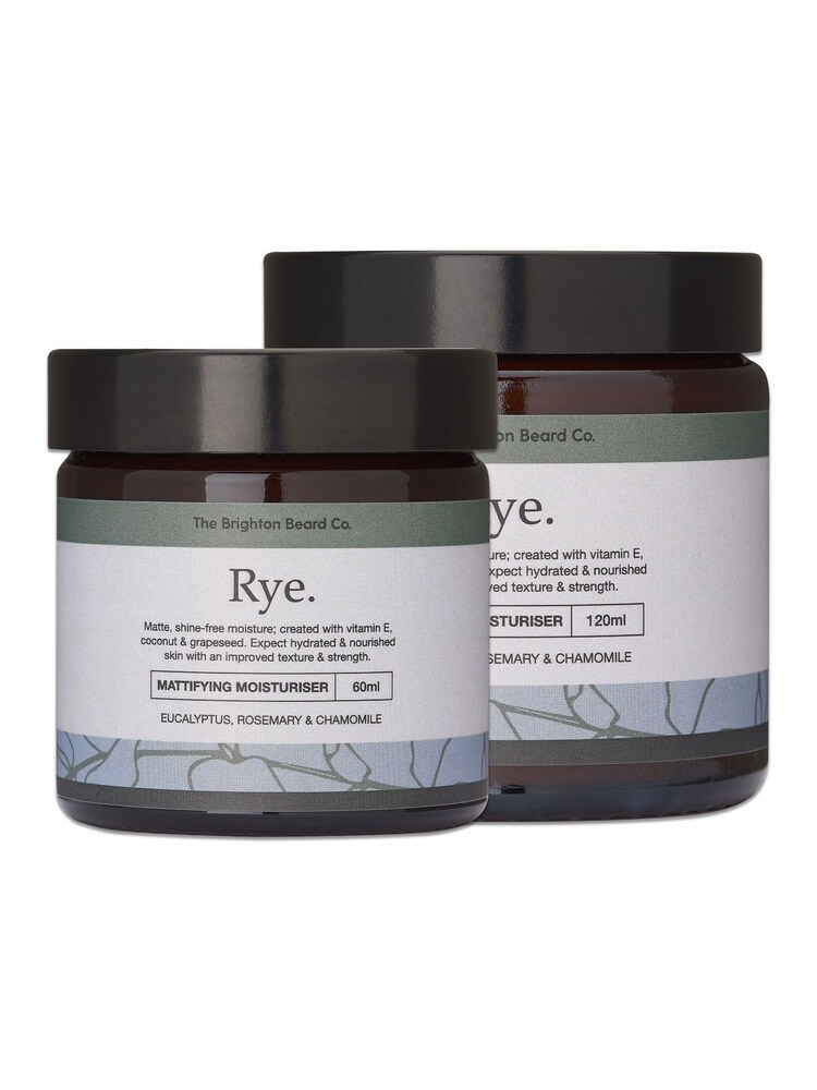 The Brighton Beard Co. Rye Mattifying Moisturiser 120ml - Image 2 of 4
