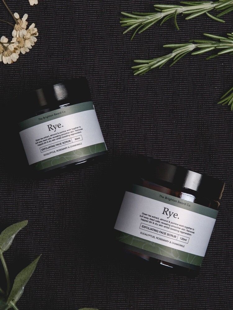 The Brighton Beard Co. Rye Exfoliating Face Scrub 120ml - Image 3 of 3 The Brighton Beard Co. Rye Exfoliating Face Scrub 120ml - Image 3 of 3