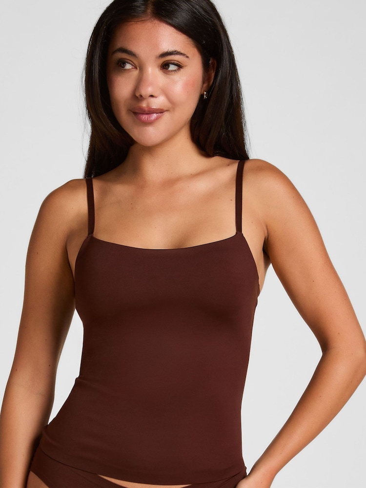 Hunkemoller Chicory Coffee Super Comfort Top - Image 1 of 5