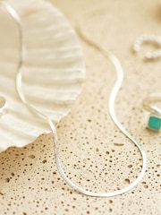 Daisy London Fine Snake Chain Necklace - Image 2 of 5