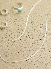 Daisy London Fine Snake Chain Necklace - Image 3 of 5