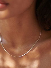Daisy London Fine Snake Chain Necklace - Image 4 of 5
