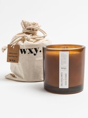 Wxy Clear Big Amber Scented Candle 12.5oz Smoked Rose + Sumatran Pine - Image 1 of 1