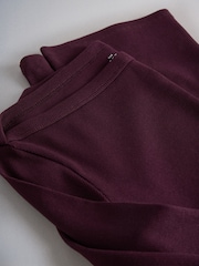 The Set 4 Pack Boat Neck Ribbed T-Shirts Navy/Burgundy/Pink/White - Image 7 of 7