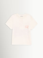 ANINE BING Off White Shelley Surfer T-Shirt - Image 3 of 4