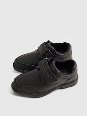 River Island Black Back To School Veltcro Shoes - Image 4 of 5