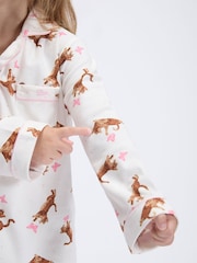 Boux Avenue White Fleece Pyjamas In A Bag - Image 5 of 6