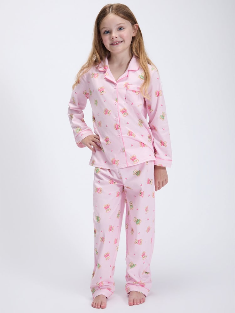 Boux Avenue Light Pink Fleece Pyjamas In A Bag - Image 1 of 6 Boux Avenue Light Pink Fleece Pyjamas In A Bag - Image 1 of 6