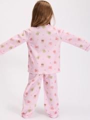 Boux Avenue Light Pink Fleece Pyjamas In A Bag - Image 4 of 6