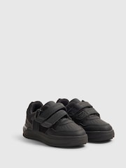 River Island Black Back To School Veltcro Trainers - Image 2 of 5
