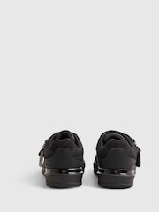 River Island Black Back To School Veltcro Trainers - Image 4 of 5