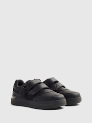 River Island Black Back To School Veltcro Trainers - Image 2 of 3