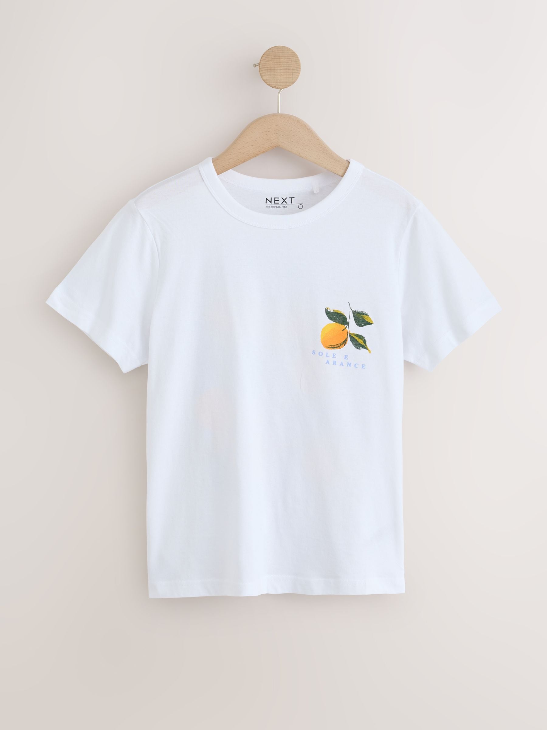トップス PROFESSIONAL S/S T-SHIRT WHITE x ORANGE Buy White Orange Graphic Short Sleeve T-Shirt from Next South Africa