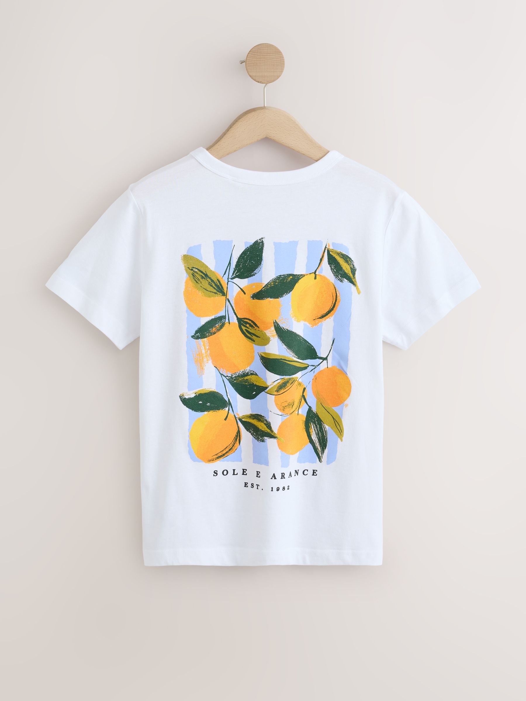 トップス PROFESSIONAL S/S T-SHIRT WHITE x ORANGE Buy White Orange Graphic Short Sleeve T-Shirt from Next South Africa