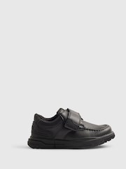 River Island Black Back To School Veltcro Shoes - Image 1 of 5