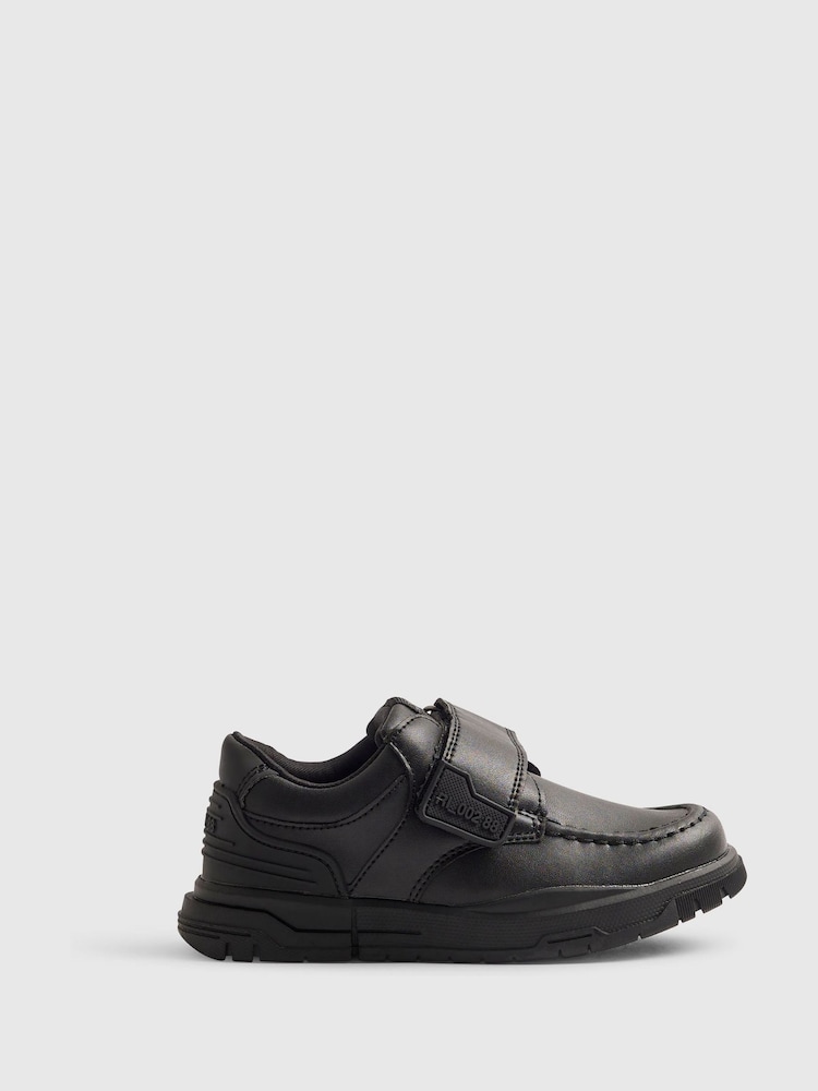 River Island Black Back To School Veltcro Shoes - Image 1 of 5 River Island Black Back To School Veltcro Shoes - Image 1 of 5