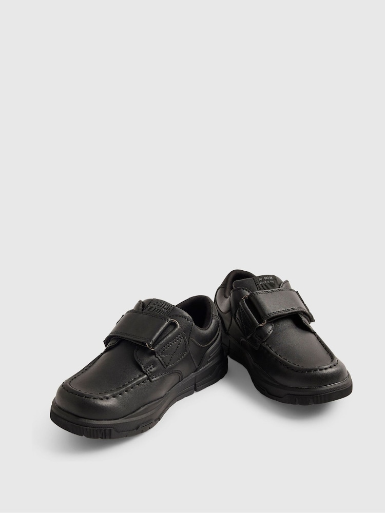 River Island Black Back To School Veltcro Shoes - Image 5 of 5 River Island Black Back To School Veltcro Shoes - Image 5 of 5