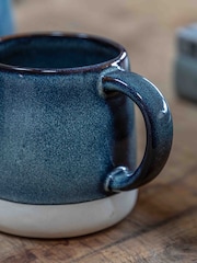 Gallery Home Blue Reactive Glaze Mug - Image 3 of 4