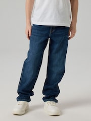 Azul oscuro - Name It Loose Fit Wide Leg Jeans - Imagen 1 de 5