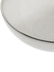 Gallery Home Grey Reactive Glaze Salad Bowl - Image 5 of 6