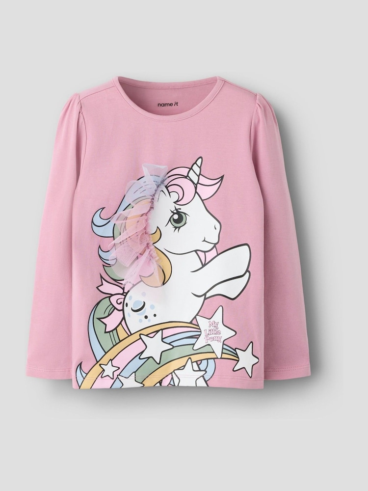 Name It Purple My Little Pony Tulle Long Sleeve Top - Image 1 of 2 Name It Purple My Little Pony Tulle Long Sleeve Top - Image 1 of 2