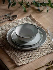 Gallery Home Grey Reactive Glaze Bowl - Image 1 of 6