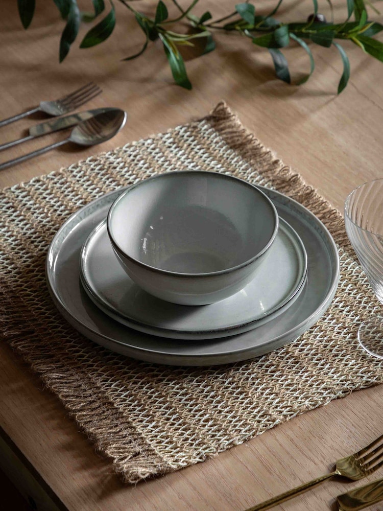 Gallery Home Grey Reactive Glaze Bowl - Image 1 of 6 Gallery Home Grey Reactive Glaze Bowl - Image 1 of 6