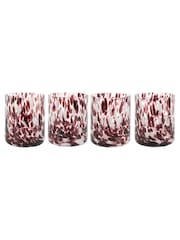 Gallery Home Brown Confetti Tumbler Glasses - Image 4 of 4